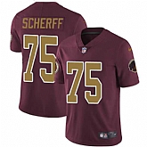 Nike Washington Redskins #75 Brandon Scherff Burgundy Red Alternate NFL Vapor Untouchable Limited Jersey,baseball caps,new era cap wholesale,wholesale hats